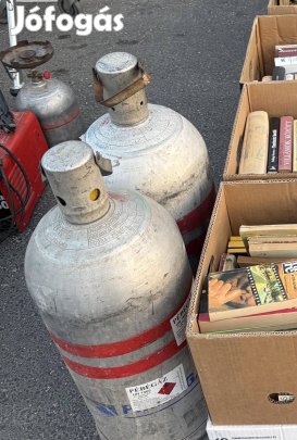 Pb gázpalack 11.5 kg, zárjegyes