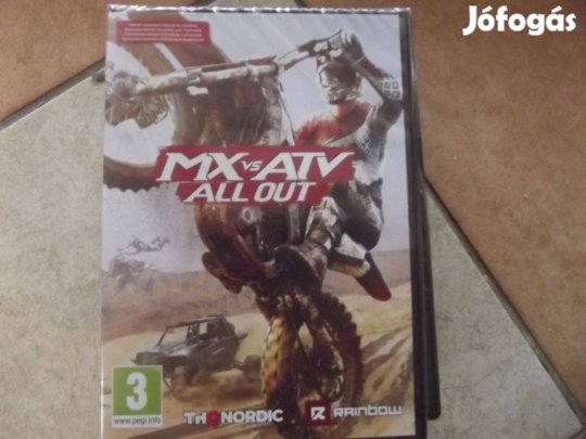 Pc-57 Pc Eredeti Játék : Mx Vs ATV Allout Új Bontatlan