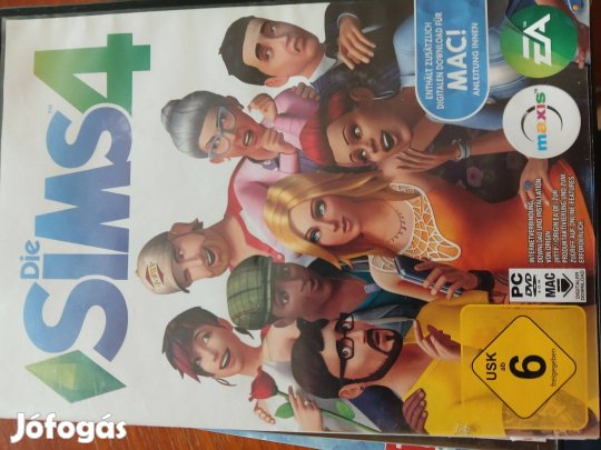 Pc-6 Pc Eredeti Játék : The Sims 4 ( karcmentes) :