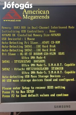 Pc Asus P5G41T -M LX alaplap+Processzorral Intel 2x3.00GHZ működik