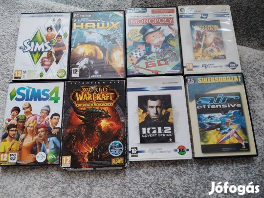 Pc játékok eladók