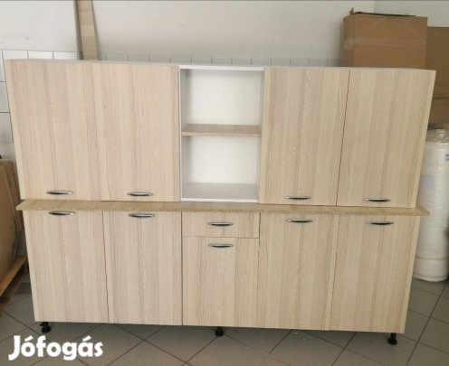 Pd L200 Alapkonyha Fehér-Ulm színben N