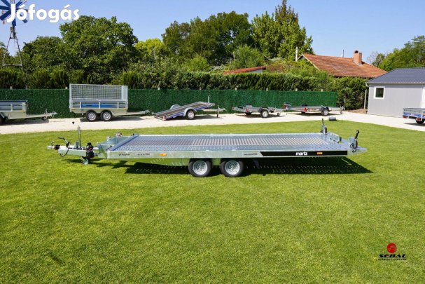 Pécs- új billenős autószállító utánfutó (2700kg) akciósan 2.490.000 Ft