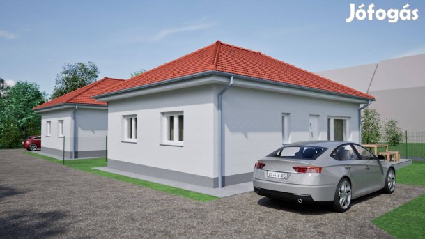 Pécsett a belváros közeli 3 háló+nappalis most épülő ikerház eladó