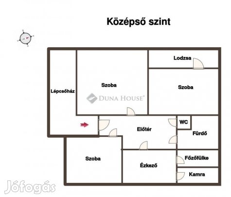 Pécsi 198 nm-es ház eladó