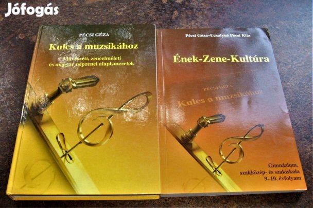 Pécsi Géza:Kulcs a muzsikához c. könyvei