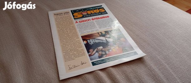 Pécsi Sörös - A pécsi Sörfőzde Rt. lapja 1999. novemberi szám