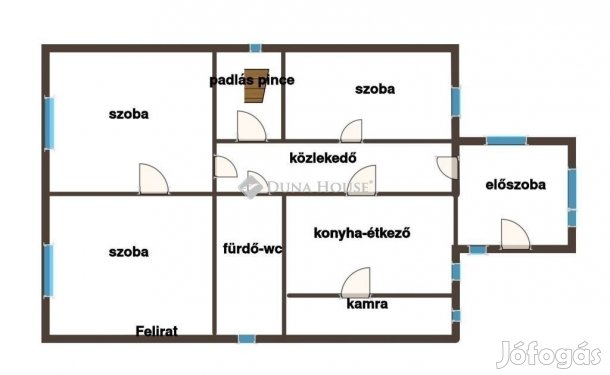 Pécsi eladó 100 nm-es ház