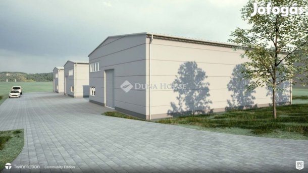 Pécsi eladó 215 nm-es raktár