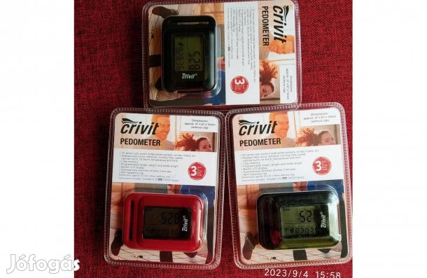 Pedométer Lépésszámláló Zsebben Hordható Prémium Kivitel