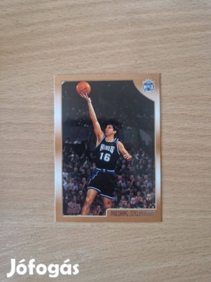 Pedrag Stojakovic Topps 1998-99 Rookie #201 kosaras kártya