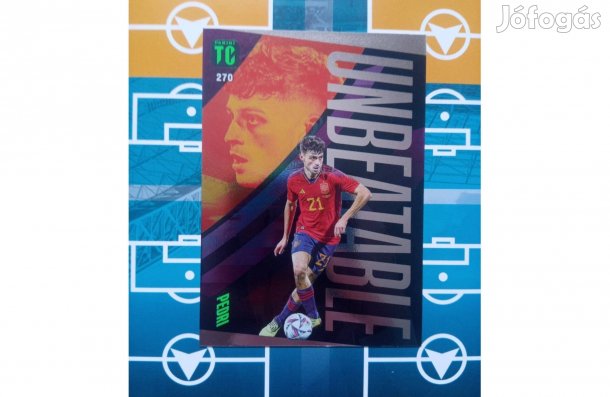 Pedri (Spanyolország) Unbeatable Panini Top Class 2024 kártya