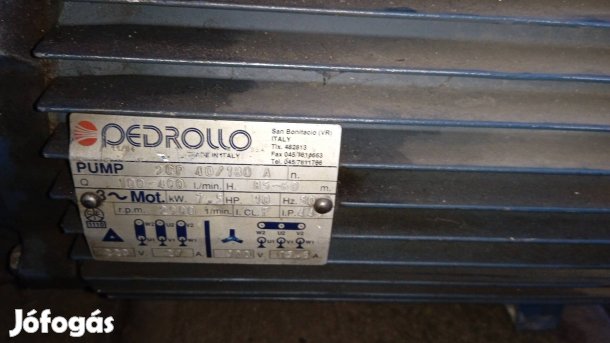Pedrollo szivattyú!!!