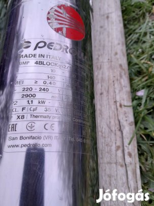 Pedrolo 4Blockm 2/18 csőkút szivattyú