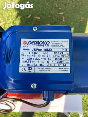 Pedrolo házivízmű eladó