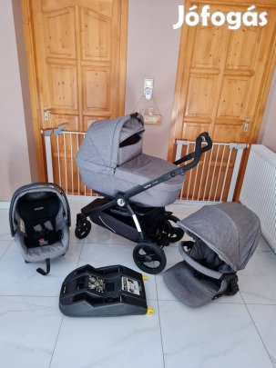 Peg Perego 3in1 isofix talppal babakocsi