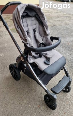 Peg Perego Book Culla Grey  3in1 babakocsi