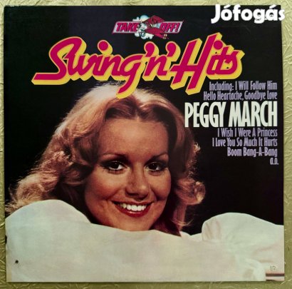 Peggy March Takeoff Swing 'n' Hits német bakelit hanglemez LP