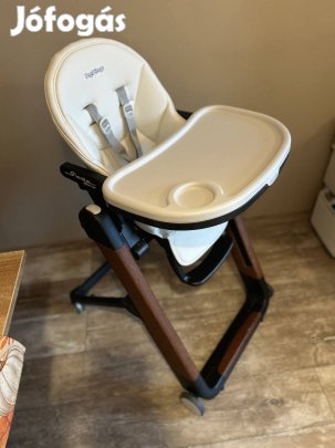 Pegperego Siesta Follow Me etetőszék - barna/fehér