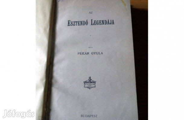 Pekár Gyula: Az esztendő legendája
