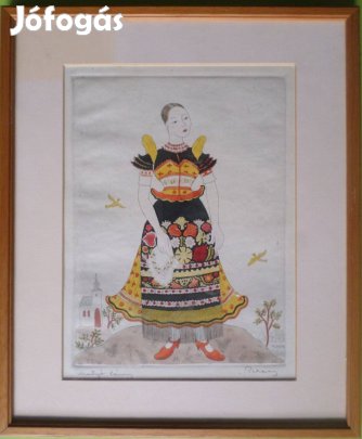 Pekáry István: Matyó lány