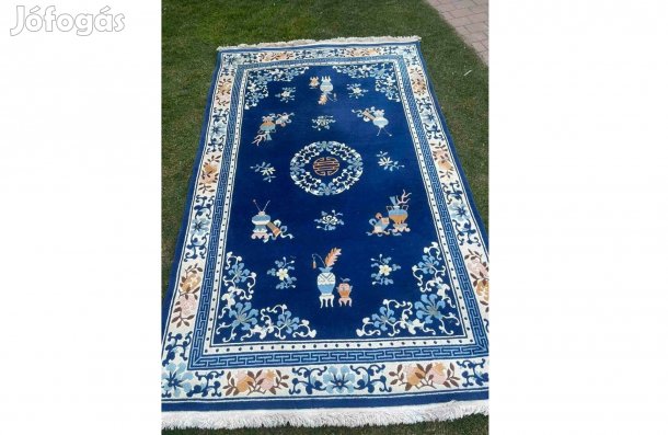 Peking gyapjúszőnyeg, 270*170 hibátlan