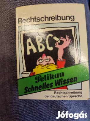 Pelikan Schnelles Wissen Rechtschreibung minikönyv 5x 7 cm