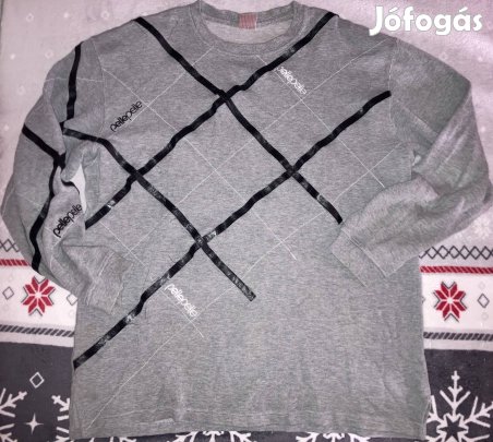 Pelle Pelle (Marc Buchanan) XL ffi pamut hímzett pulóver 