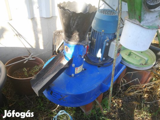 Pelletáló gép (pellet, peletáló, pelletálógép, granulátum, granuláló) 