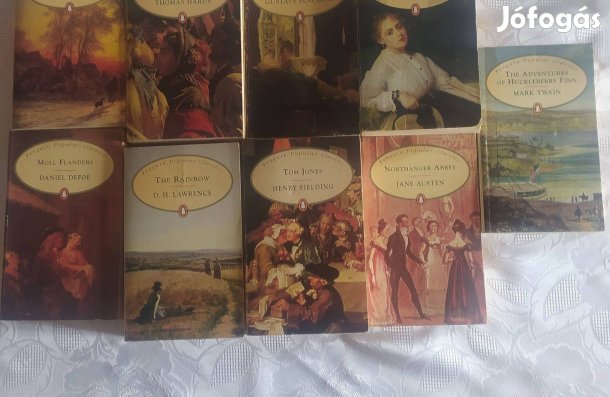 Penguin Poplar Classics könyvcsomag (9 db-os)