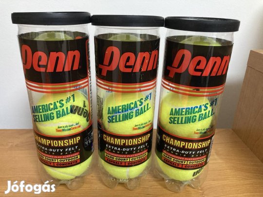 Penn teniszlabda 3dbx3 új-Made in USA