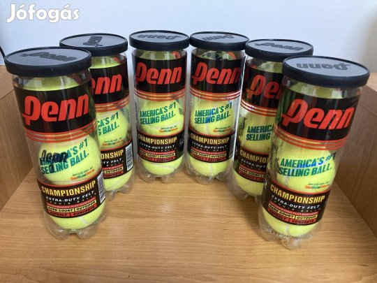 Penn teniszlabda új 6dobozx3-Made in USA