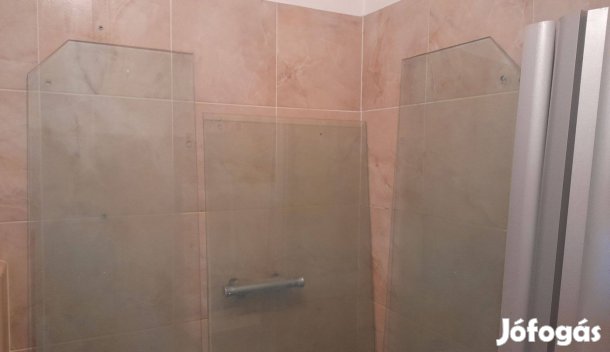 Penta - ötszögletű zuhanykabinhoz üveg szett