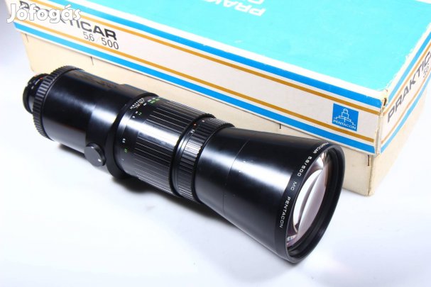 Pentacon Prakticar 5.6 500mm Nikon bajonettes objektív 