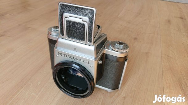 Pentacon Six TL fényképezőgép ház 120 filmes kamera fényképező váz