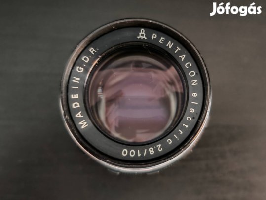 Pentacon electric 100mm F2.8 M42 objektív 