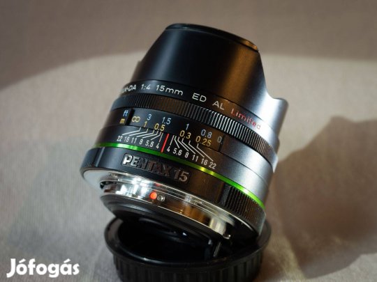 Pentax 1:4 15mm ED AL Limited eladó