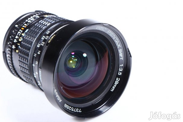 Pentax 3.5 28mm smc shift objektív 