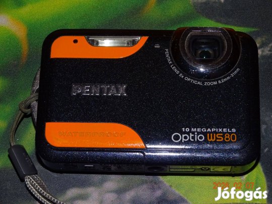 Pentax Optio WS80 Digitális túra Fényképezőgép 10Mpixel