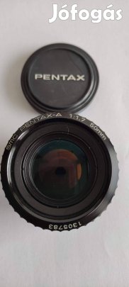 Pentax- A SMC f 1,7/50 optika, hagyatékból, gyűjteményből, eladó!