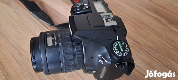 Pentax k100d digitális tükörreflexes fényképezőgép 