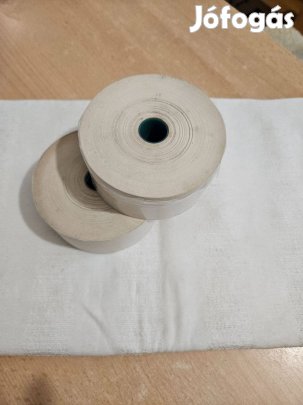 Pénztárgép, számológép szalag retro