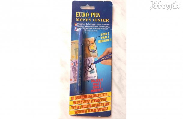 Pénztesztelő, felbontatlanul eladó
