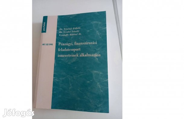 Pénzügyi, finanszírozási ismertek című könyv