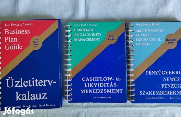 Pénzügyi és üzleti témájú könyvcsomag- Ernst & Young