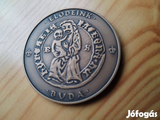 Pénzverdei Látogatói érem csak 295 db "Buda" 2011-es ritka db