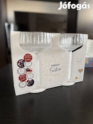Pepco poharak pezsgőspohár 2 db
