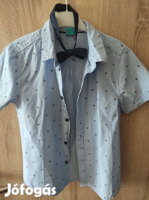 Pepco rövid ujjú ing, csokornyakkendővel 134