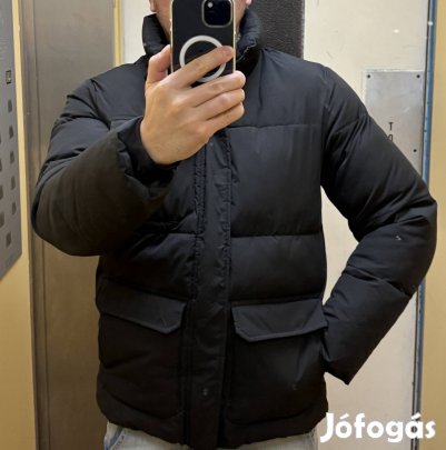 Pepe Jeans kapucnis téli kabát dzseki S