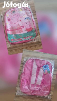 Peppa malac mintás kislány ovis hátizsák